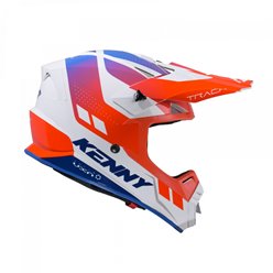 Kask CROSS/ENDURO TRACK GRAPHIC PATRIOT Biały/Niebieski / Czerwony XXL (63-64cm) Kenny Racing | 251-0303021-5828
