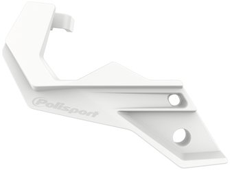 Osłona dolnej części amortyzatora przód (z zestawem montażowym) Husqvarna TC/FC/TE/FE, KTM SX/SX-F/EXC/EXC-F, GAS GAS MC/MC-F, Sherco SE/SE-R/SEF-R Biały Polisport | 8152400002