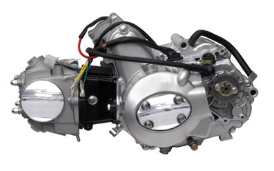 Silnik poziomy 139FMB, 50cc 4T, 4-biegowy manual, srebrny