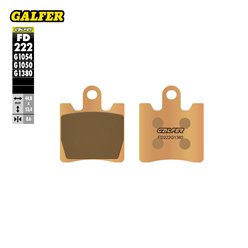 GALFER KLOCKI HAMULCOWE KH283 SPIEK METALICZNY (ZŁOTE) SKUTER