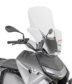 Szyba akcesoryjna BMW CE 04 73x60cm przeźroczysta bez mocowania Kappa | 5142DTK