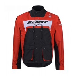 Kenny Racing Kurtka Adventure/Enduro Track Red Czarny/Czerwony / Biały L | 251-3704010-5602