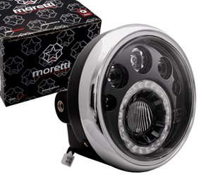Reflektor LED Homologacja E4 E24 do motocykla / motoroweru | 5905220854820