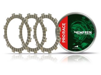 NEWFREN TARCZE SPRZĘGŁOWE PRO RACING GAS GAS 200/250/300 EC/MC/MX 2T 1997-2019; FSE/FSR 400/450/515 2003-2009; RIEJU MR 200/250/300 2022-2023; SHERCO SE 250/300R FACTORY 2020-2023