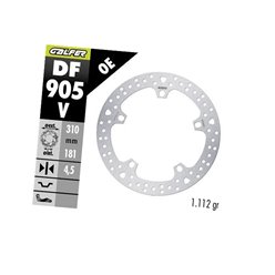 GALFER TARCZA HAMULCOWA PRZÓD BMW R 1300GS ADVENTURE 2023-2025 (ROUND DISC) (310X181X4.5MM)