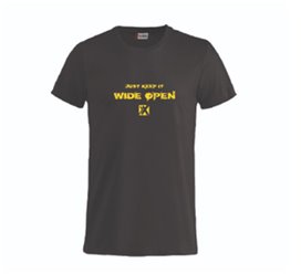 Koszulka T-shirt Just Keep It Cool czarna, rozmiar XXL ProX | 99.6109.XXL