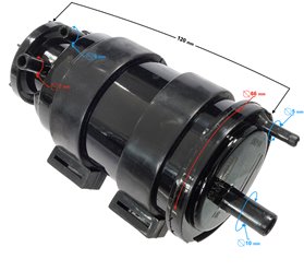 Filtr oparów paliwa Barton B-Max GY6 (125-150) 152QMI, 157QMJ Skuter