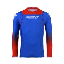 Koszulka cross/enduro Kenny Racing Titanium Patriot Niebieski/Czerwony XXL | 251-3301011-5828