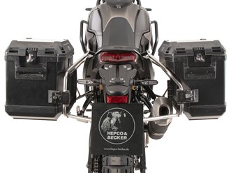 Stelaż kufrów bocznych Cutout + kufry Xplorer Yamaha Ténéré 700 2025-2026 Hepco Becker | 6514582 00 22-01-40