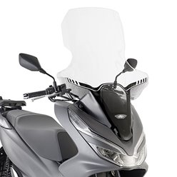 Szyba akcesoryjna Honda PCX 125 85x63cm przeźroczysta Kappa | 1163DTK