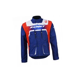 Kenny Racing Kurtka Adventure/Enduro Track Patriot Czerwony/Niebieski/Biały Fluo L | 251-3704010-5628