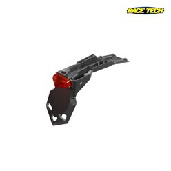 Błotnik tylny z mocowaniem tablicy rejestracyjnej RACING (odchylony pod kątem 30 st.) Surron Ultra BEE, Talaria STING MX4/MX5 Czarny Racetech | PTLED0NR027