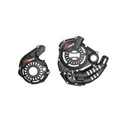 Osłona pokrywy sprzęgła i alternatora Yamaha T7 Tenere 700 Czarny RACETECH | PRMT7NR0025
