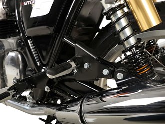 Zestaw obniżający podnóżki pasażera Royal Enfield Interceptor 650 2018-2026 Hepco Becker | 42157571 00 01