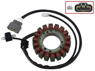 Bronco Uzwojenie alternatora stator Yamaha YFM 450 Kodiak 4WD/EPS/Hunter | AC-01497
