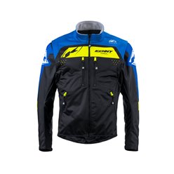 Kurtka Adventure/Enduro Softshell Blue Czarny/Żółty L Kenny Racing | 231-3704010-5602