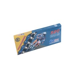 CZ ŁAŃCUCH NAPĘDOWY 520 M (120 OGNIW) MOTOCROSS DO 125 CCM (2T), 250 CCM (4T) (35,0 KN) + ZAPINKA | CZ520M120