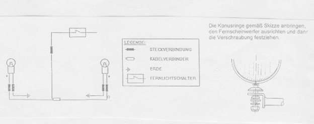 Zestaw lamp bocznych, dodatkowych Kawasaki VN 800 Classic 2000-2005 Hepco Becker | 400289 00 02