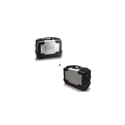 Kufry boczne 33L MONOKEY Garda srebrne 2 szt. Kappa | KGR33PACK2