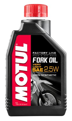 Olej do teleskopów / amortyzatorów / zawieszenia FORK OIL FACTORY LINE 2,5W Very Light 1L Motul | MU101133