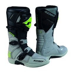 Buty Cross/Enduro Track T2 Grey/Neon Yellow Szary/Żółty Fluo 47 Kenny Racing | 261-7103010-4703