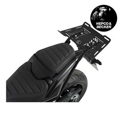 Poszerzenie płyty bagażowej czarne Suzuki GSX-8T | 8003555 00 01