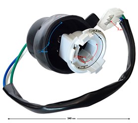 Oprawka żarówki reflektora do skutera Barton 21 wersja 2 GY6 139QMB, 139QMA Skuter 4T