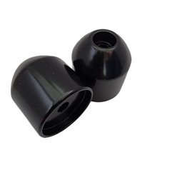 Końcówki/Ciężarki kierownicy Aprilia RSV, Shiver, Tuono, Mana, Pegaso, kolor czarny OEM: AP8104509 Biketec | BT0042