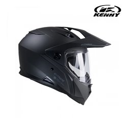 Kask Dual Adventure Extreme Solid Matt Black XS (53-54 cm) Kenny Racing | 251-0405021-53