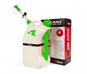 Kanister do szybkiego tankowania motocykla 15L Zielony RACETECH (RTECH) | GASCAVE0017