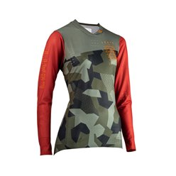 Koszulka rowerowa damska MTB Gravity 4.0 Camo XS Leatt | 5023039550