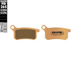 GALFER KLOCKI HAMULCOWE KH357 SPIEK METALICZNY (ZŁOTE) OFF ROAD, KTM SX65 2002- , SX85 2003-2011