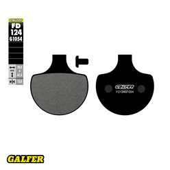 GALFER KLOCKI HAMULCOWE KH094 PÓŁMETALICZNE HARLEY DAVIDSON