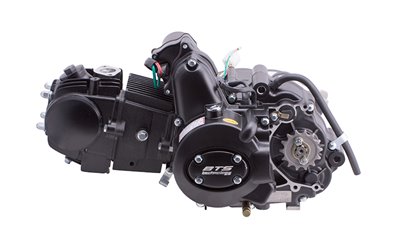 Silnik BTS poziomy 152FMI, 125cc 4T, 4-biegowy Manual, czarny