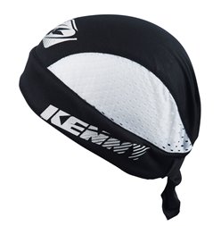 Czapka pod kask Czarny/Biały Rozmiar Uniwersalny Kenny Racing | 151-0506011