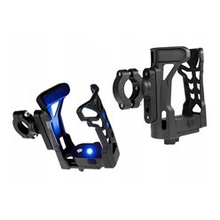 Uchwyt na bidon/butelkę/termos UBH2 z diodą LED Biketec | BT230