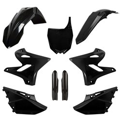 Komplet plastików Yamaha YZ 125/250 CZARNY Polisport | 91390