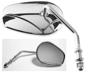 Lusterko Harley Davidson PRAWE CHROM GWINT M10 (E412D) Vicma | 1083738001