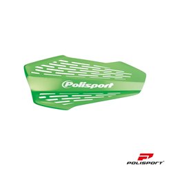 Osłony rąk (handbary) model MX Force z uniwersalnym zestawem montażowym 22/28mm zielony Polisport | 8308700005