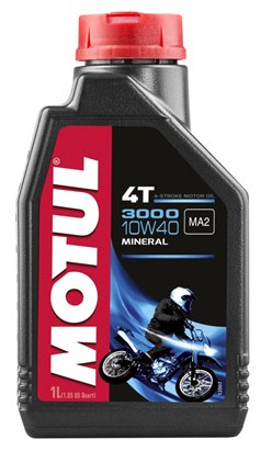 MOTUL Olej silnik 3000 4T 10W40 1L mineralny | MU104045