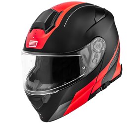 Kask ORIGINE DELTA BASIC DIVISION fluo red-black matt L