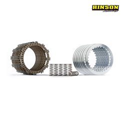 HINSON ZESTAW TARCZE SPRZĘGŁOWE Z PRZEKŁADKAMI I SPRĘŻYNAMI HONDA CRF 450R 2017-2020; CRF 450X 2019-2026 (FSC CLUTCH PLATE & SPRING KIT 7 PLATE)
