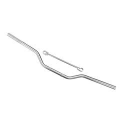 Kierownica uniwersalna naked cross 22mm srebrna