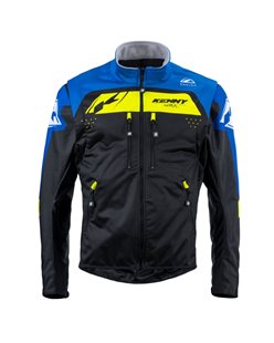 Kenny Racing Kurtka Adventure/Enduro Softshell Blue Czarny/Niebieski / Żółty XXXL | 231-3704010-5902
