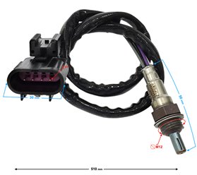 Czujnik tlenu - sonda lambda Barton Classic 125 (Euro 5)