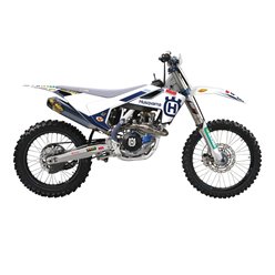 Komplet naklejek (oklein) Husqvarna FC/TC, TE/FE Replica Factory Blackbird | E2612R9
