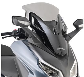Szyba akcesoryjna Honda Forza 125, 350 48x47cm przyciemniana Kappa | KD1187S