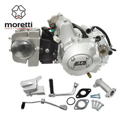 Silnik BTS poziomy 152FMI, 125cc 4T, 4-biegowy manual, srebrny