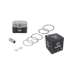 Tłok Moretti 125cc Skuter 4T, śr:52,4 sw:15 C:20, komplet, grafitowany