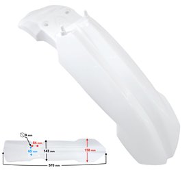 Obudowa błotnik przedni Cross 150cc Barton NXT 150 -Kayo, Apollo, Diabolini, Xmotos